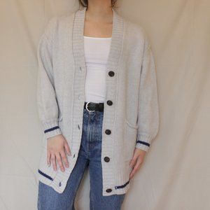 beige cardigan